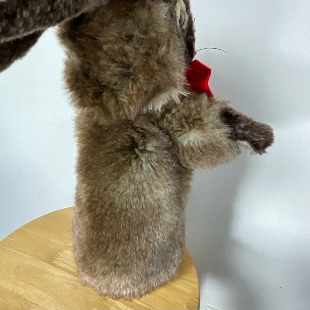 Folkmanis Puppet Stage Rabbit Plush Stuffed Animal Toy‎ Magic Show Bunny Cute - Picture 2 of 7